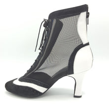 Lady Di Bootie BLACK & WHITE super elegant!