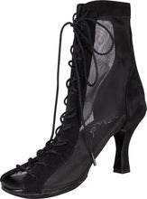 Godiva Chic Dance Boot Black 3" Heel