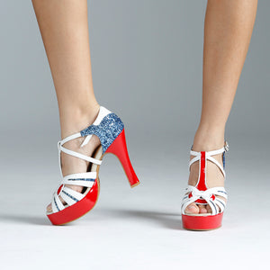 Sapphire RED WHITE and BLUE