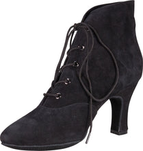 Lady Di Dance Boot Black Leather