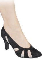 Queen Mesh and Suede Peekaboo 2-1/2" Heel LIMITED SPECIAL OFFER!