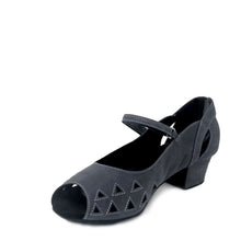 Regal 3 Pump 1" Heel Black Suede