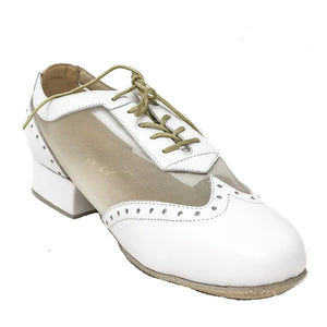 Sultan Man's Shoe - White/White